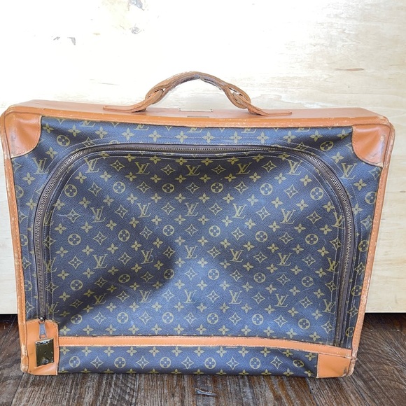 Louis Vuitton Handbags - Vintage Louis Vuitton The French Company Suitcase Travel Bag Unisex